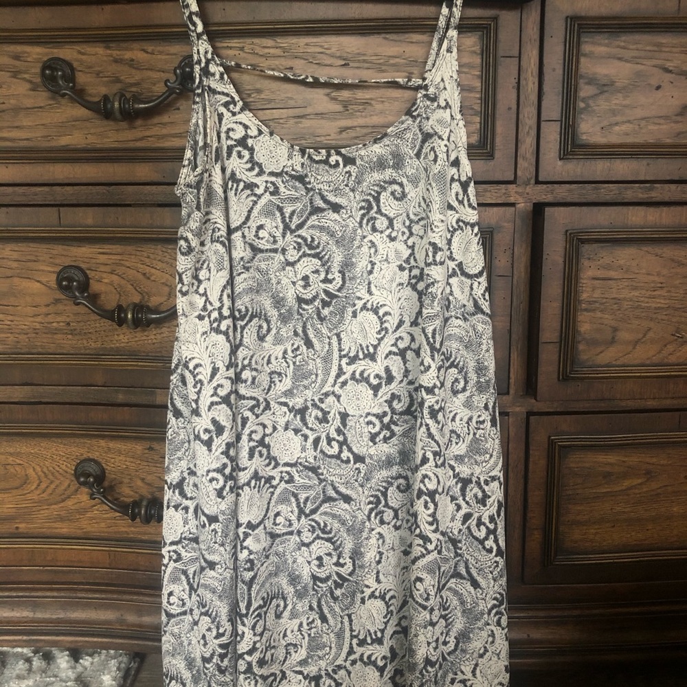 Free People paisley slip summer dress